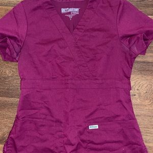 Grey Anatomy Scrub Top